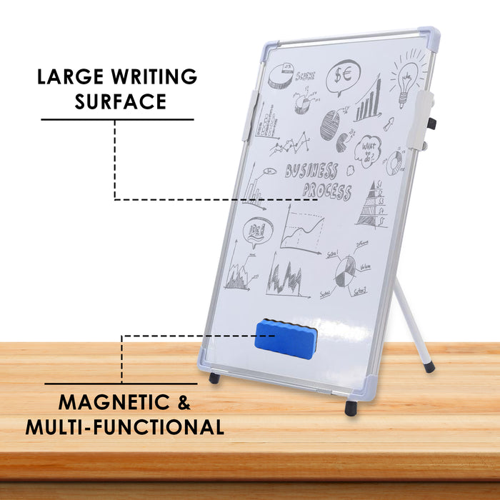 Easle style 90*60cm whiteboard