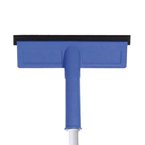 OATES 20CM WINDOW CLEANER, HEAD ONLY. SPONGE WASHES, BRISTLES SCRUB AND RUBBER BLADE SQUEEGEES SURFACE DRY, IDEAL FOR INDOOR AND OUTDOOR WINDOWS, MIRRORS AND TILES. DURABLE AND LIGHTWEIGHT