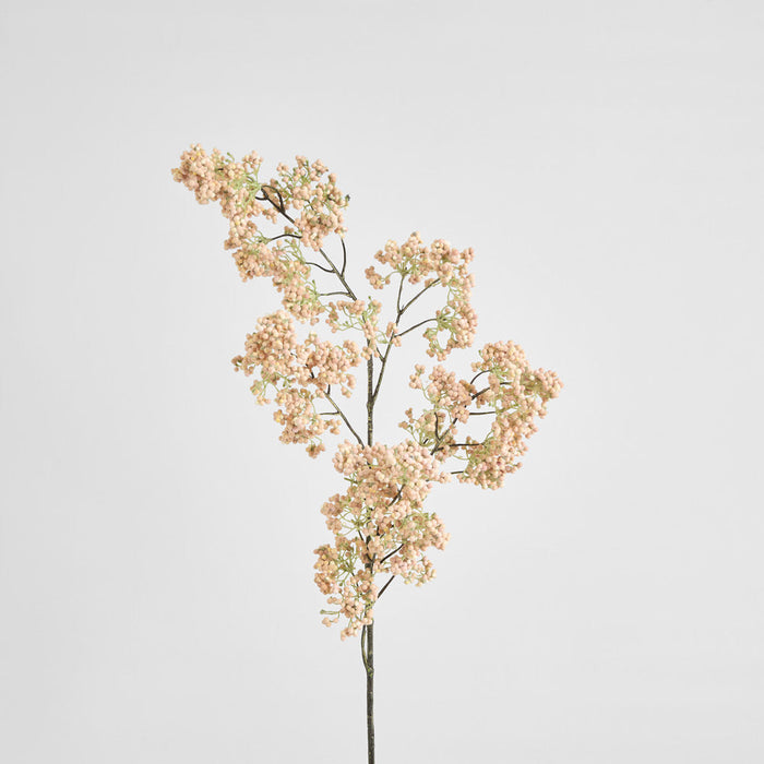 Berry Branch Stem 109cm Peach 6 pcs