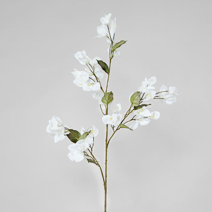 Bougainvillea Spray 97cm White