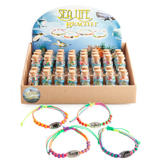Sea Life Bracelet in a Bottle