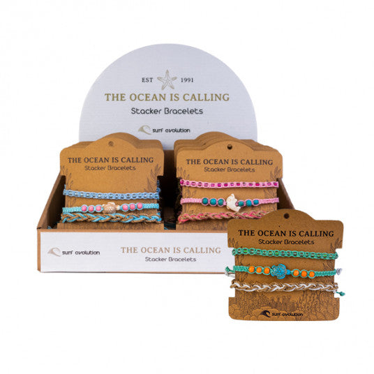 Ocean Calling Stacker Bracelet Set