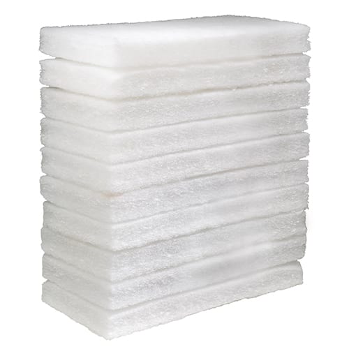 Oates FP-641 E/Beaver Red Floor Pad 10pk, FP-642 White 10pk, FP-643 Blue, FP-644 Brown, FP-645 Black,  FP-646 Green