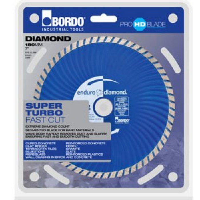 Bordo 180mm Super Turbo Fast Cut Blade