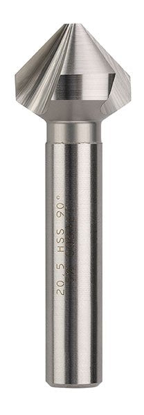 Bordo 90 Degree HSS Co5 Triple Flute Countersink 3843