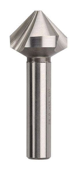 Bordo 90 Degree HSS Co5 Triple Flute Countersink 3843