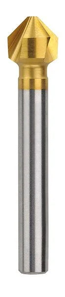 Bordo 10mm 90 Degree HSS Co5 TiN Coated Triple Flute Countersink 3853-10