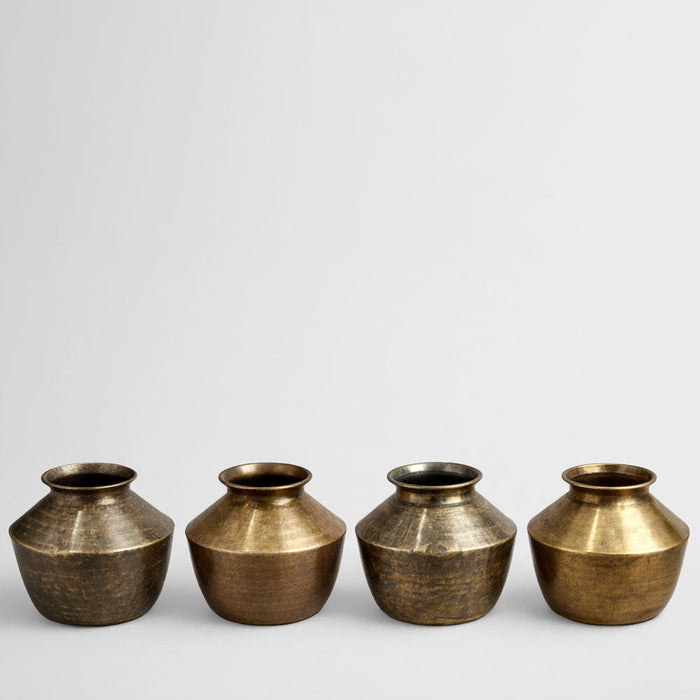 Decorative Brass Pot Medium