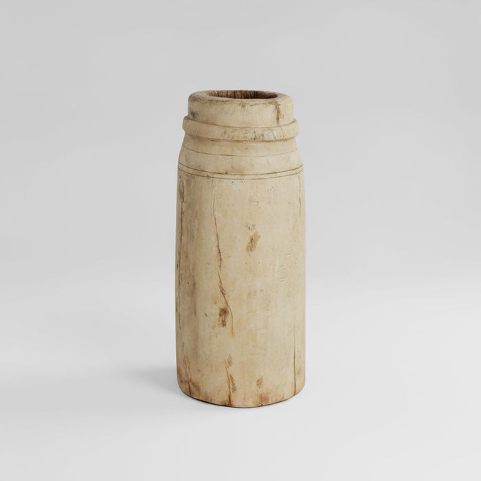 Naga Wooden Planter Pot Natural