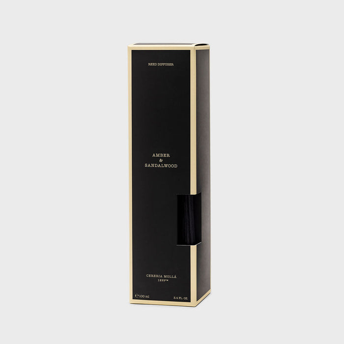 Amber & Sandalwood Premium Reed Diffuser 100ml