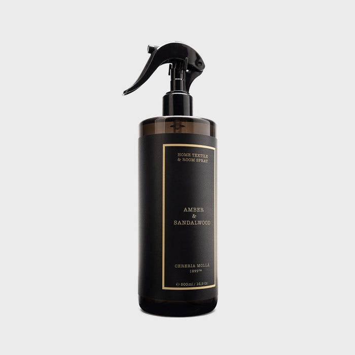 Amber & Sandalwood Home Textile Spray 500ml