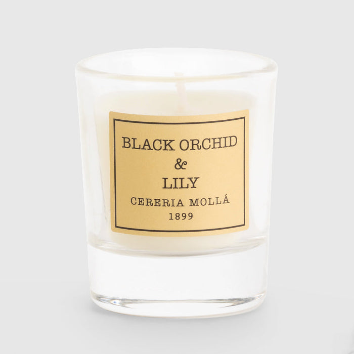 Shot Glass Candle Black Orchid & Lily 28g