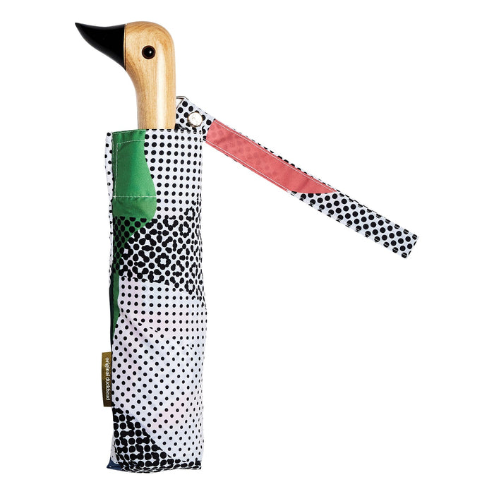 NSIMG-SHA256:3d48020bfbf3bf72a6c9cb702e948b58ef25a2ccacb94c60eb68e0bc938ccc7e · Isalbi Original Duckhead Duck Umbrella Compact - Dots Multi-Coloured