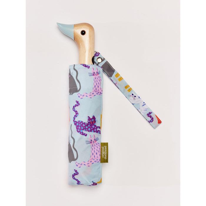 NSIMG-SHA256:e0362070586d7c9bbc2eaefd8e93453e276ad6e41e3cac72086e6feab08f655b · Isalbi Original Duckhead Duck Umbrella Compact - Arty Cats Ice