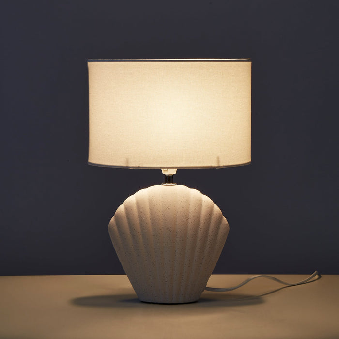 NSIMG-SHA256:8d1ec58c4f5f156b0d74228a1abdaf63822837d5ae12abca91e05a2ad9029d40 · Isalbi Amalfi Seashell Table Lamp White Speckle