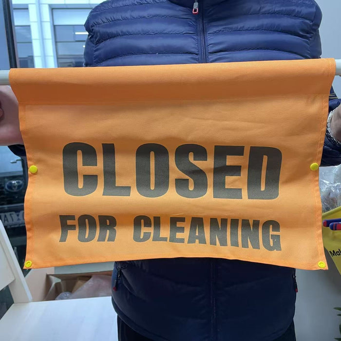 Oates -  Door Caution Sign - (JA-004 Spring Load) & (JA-005)