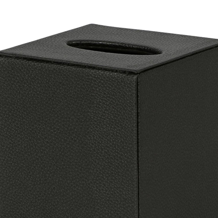 Lulu Square Tissue Box Black 2 pcs