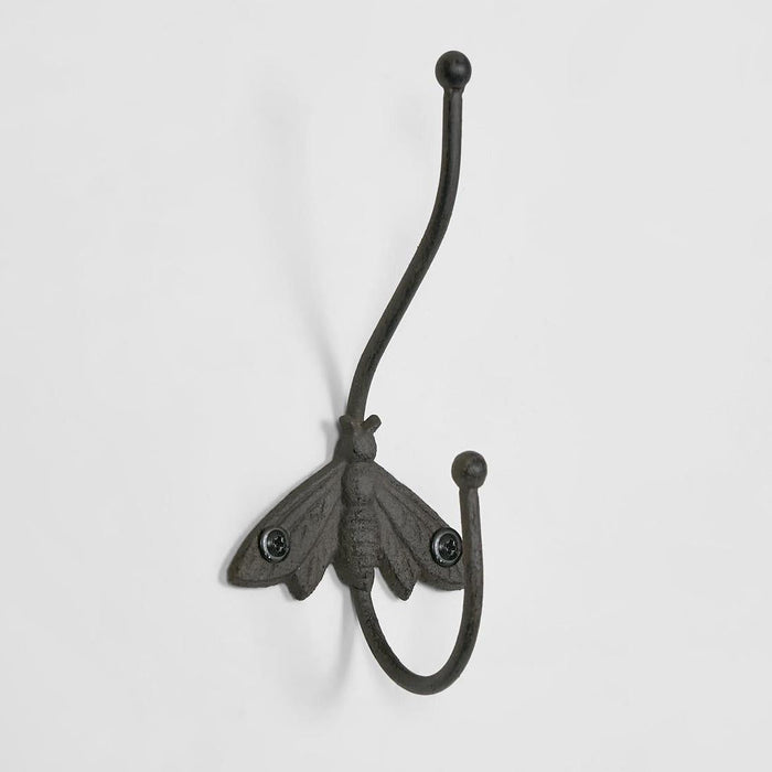 Bee Wall Hook Brown