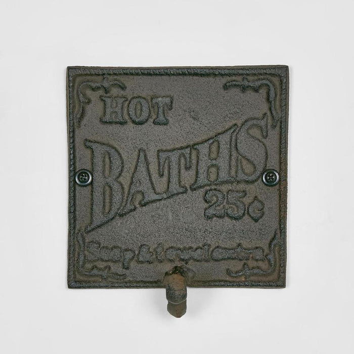Hot Bath Plaque Brown 2 pcs