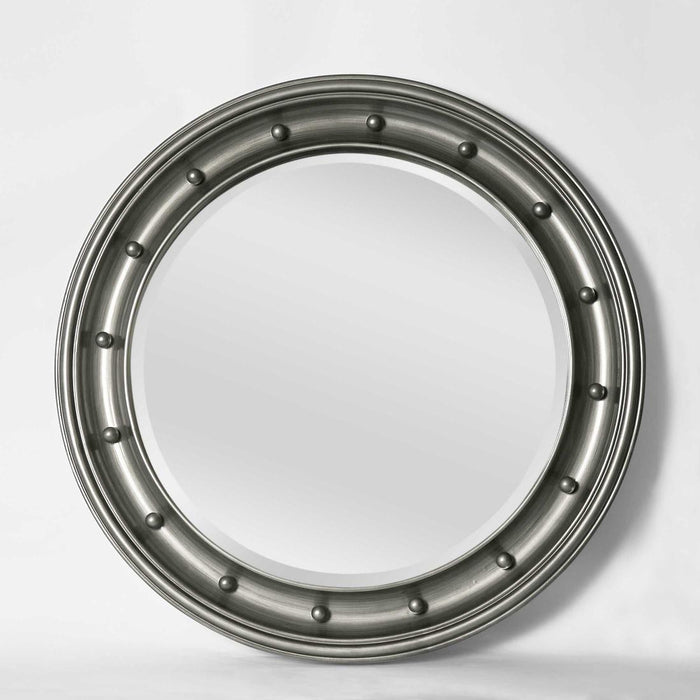 Clive Mirror Burnt Silver