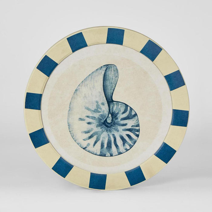Seashells Round Wall Art