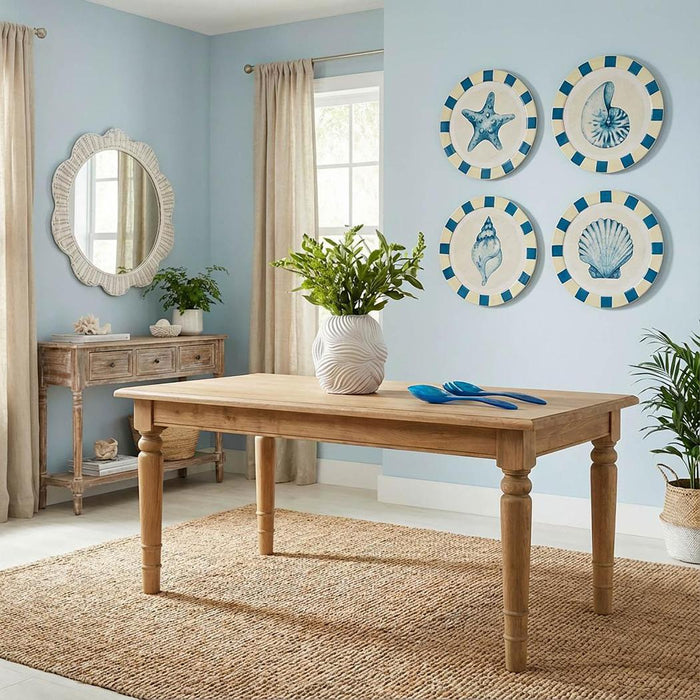 Seashells Round Wall Art