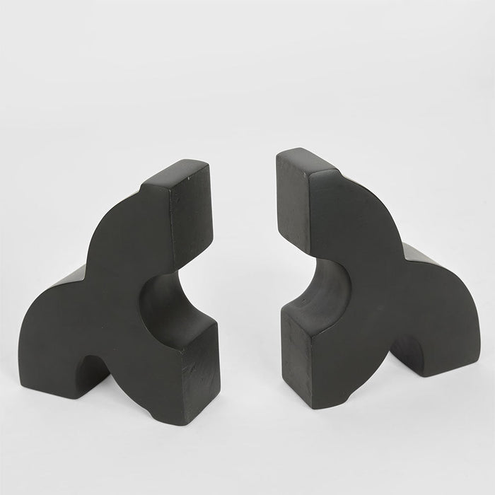 Loop Bookends Black
