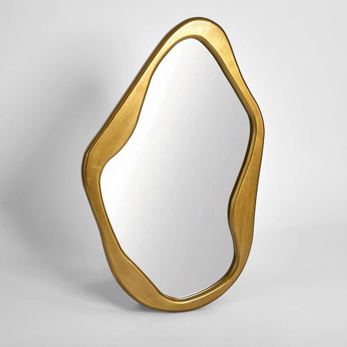 Aria Form Mirror 62x100cm Gold