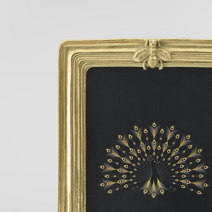 Vera Bee Rectangle Photo Frame 4 x 6 Gold
