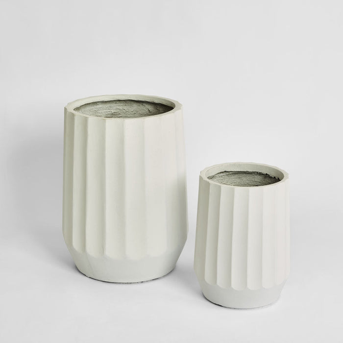 Ripple Planter White
