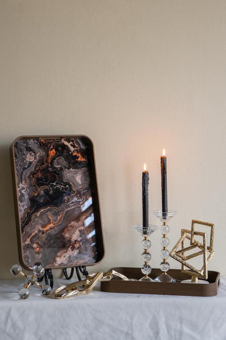 Granite Glass Tray