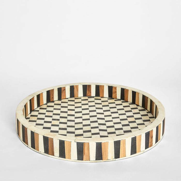 Nomi Bone Inlay Tray Multi