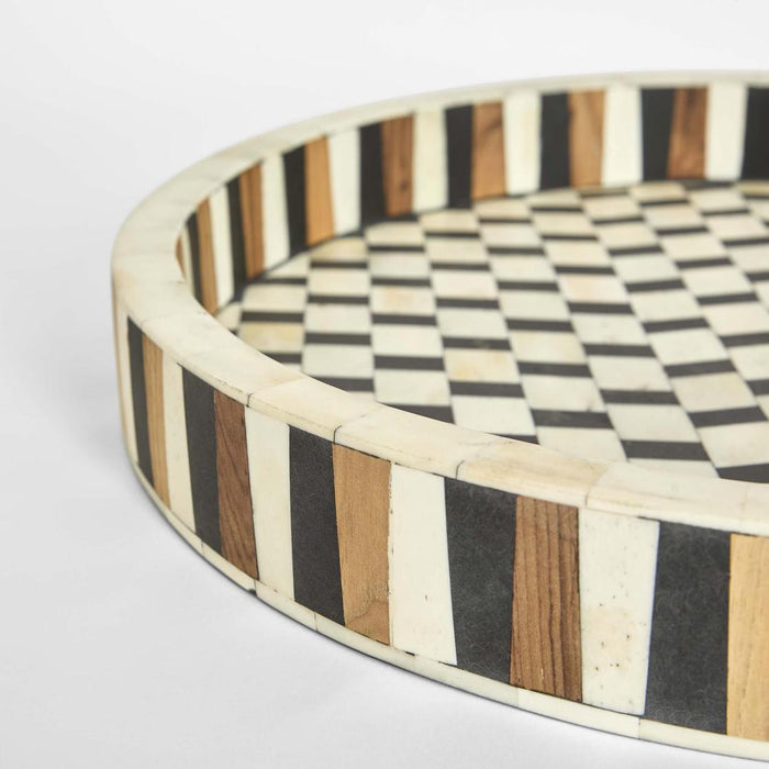 Nomi Bone Inlay Tray Multi