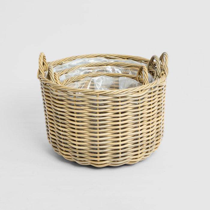 Saguaro Basket PE Rattan