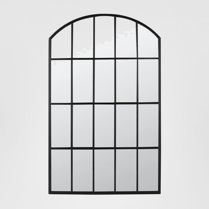 Bordeaux Outdoor Garden Mirror Black