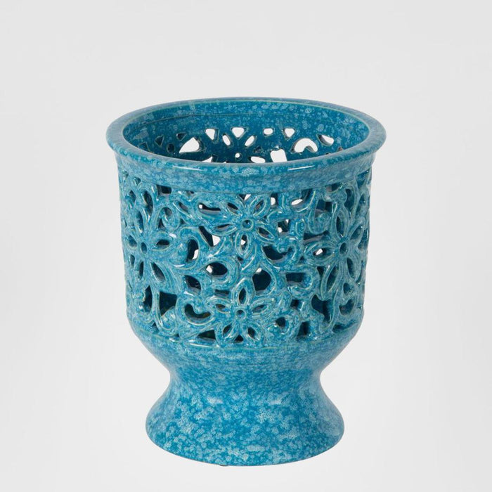Positano Pot Large Blue