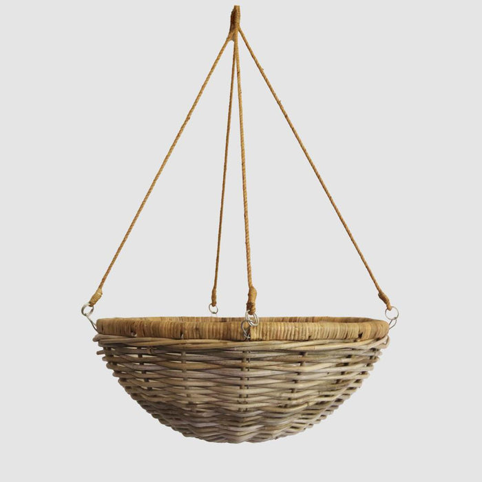 Rattan Hanging Planter Medium