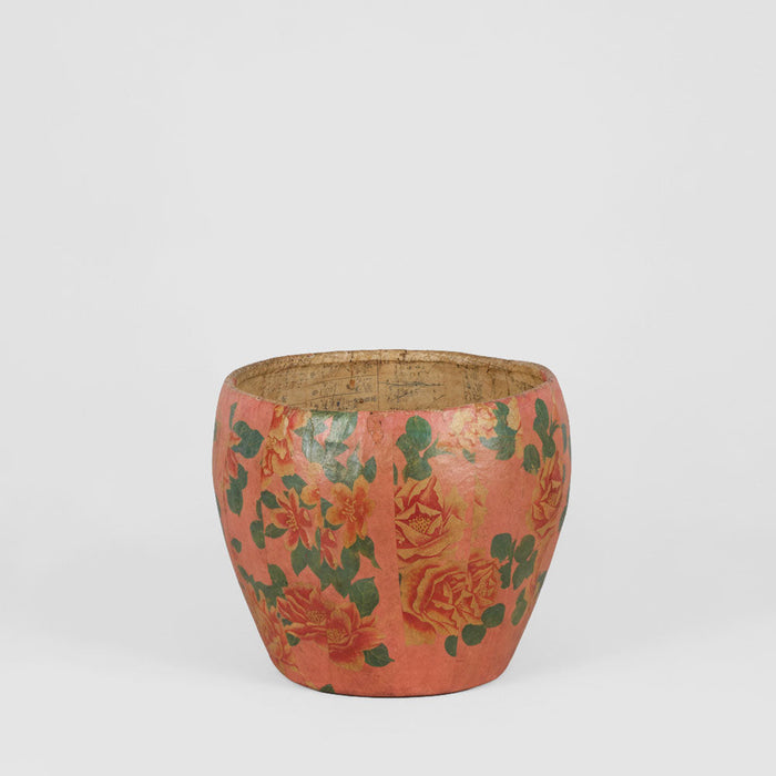Nolan Vintage Papier Mache Bucket