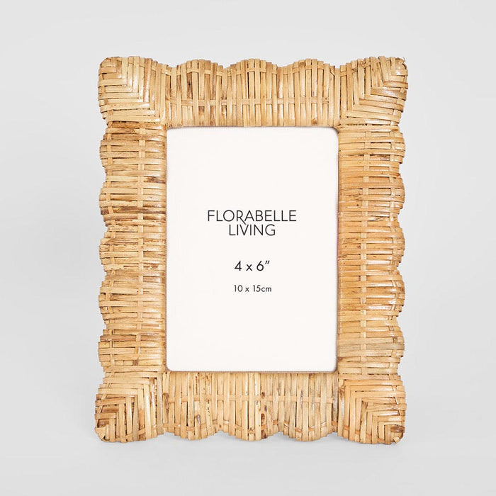 Mina 5 x 7  Rattan Photo Frame Natural