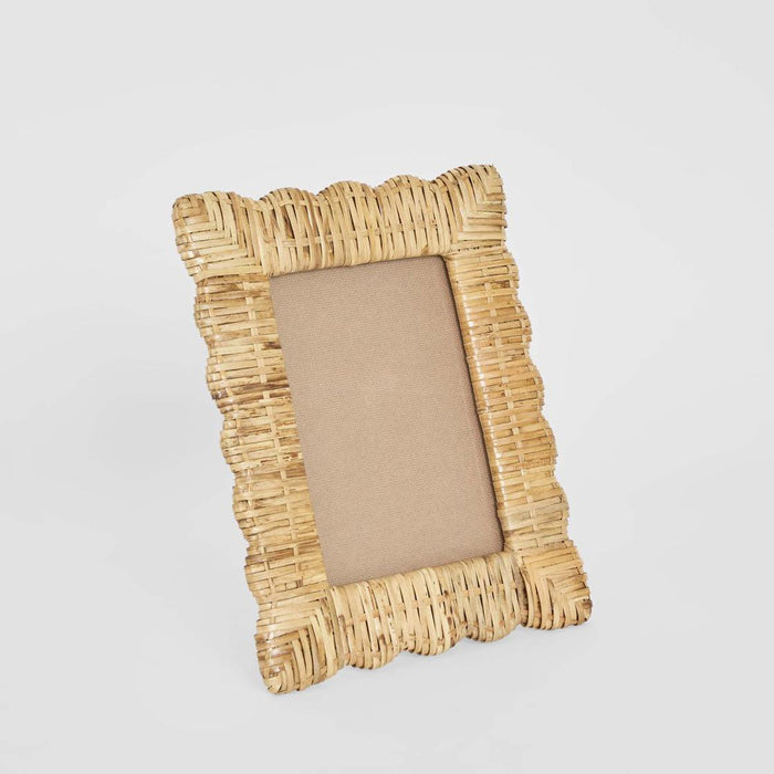 Mina 5 x 7  Rattan Photo Frame Natural
