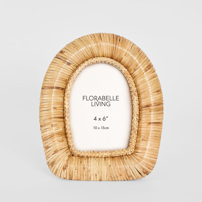 Casa 4 x 6 Rattan Photo Frame Natural
