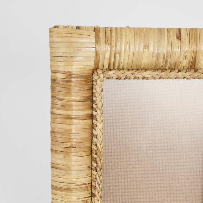 Casa 4 x 6 Rattan Square Photo Frame Natural