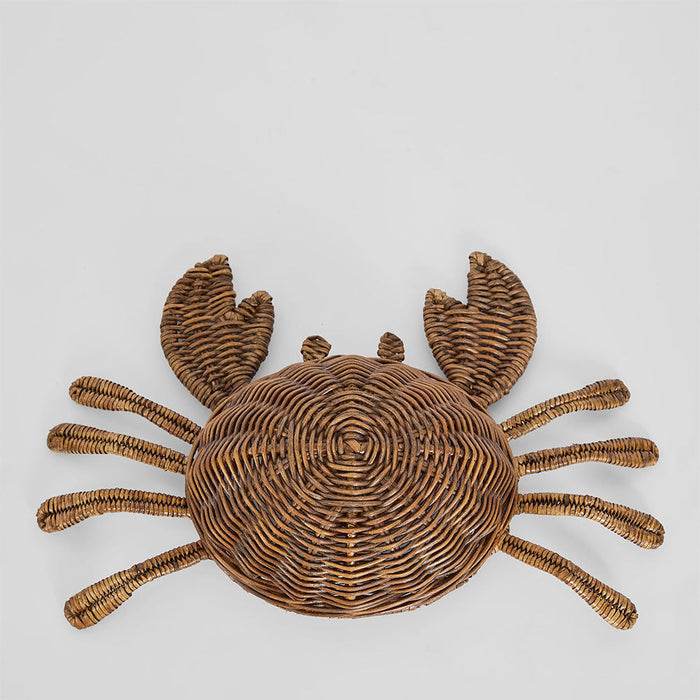 Milo The 4 x 6 Rattan Crab Brown