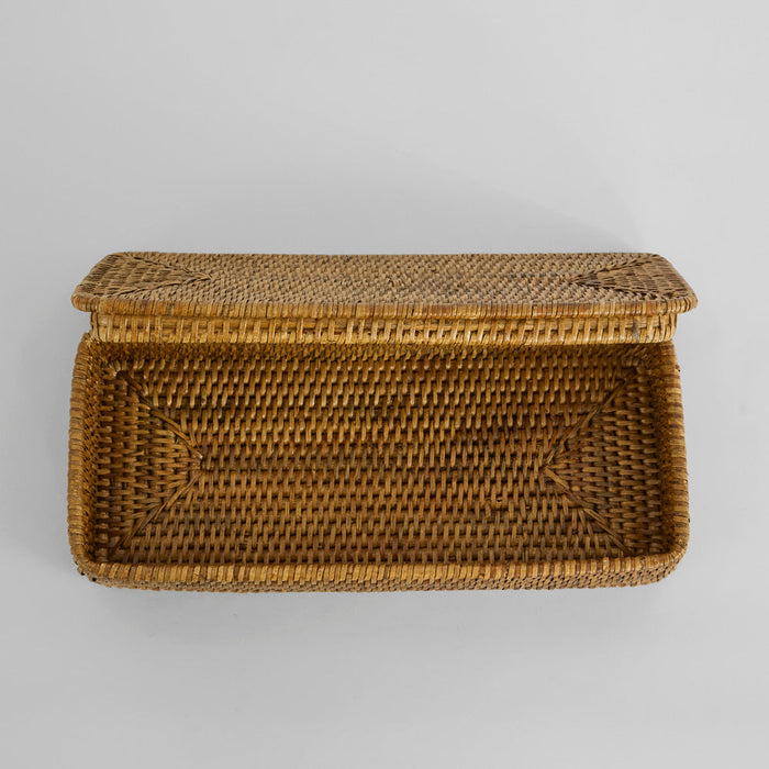 Valley Rattan Tray with a Lid