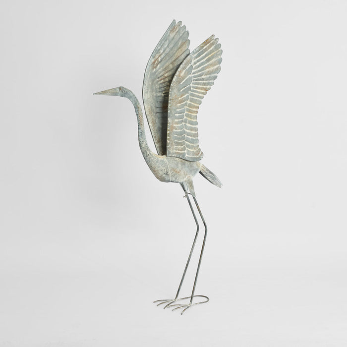 Crane Statue Large