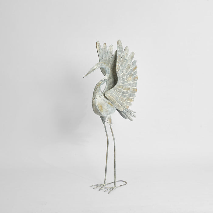 Crane Statue Small