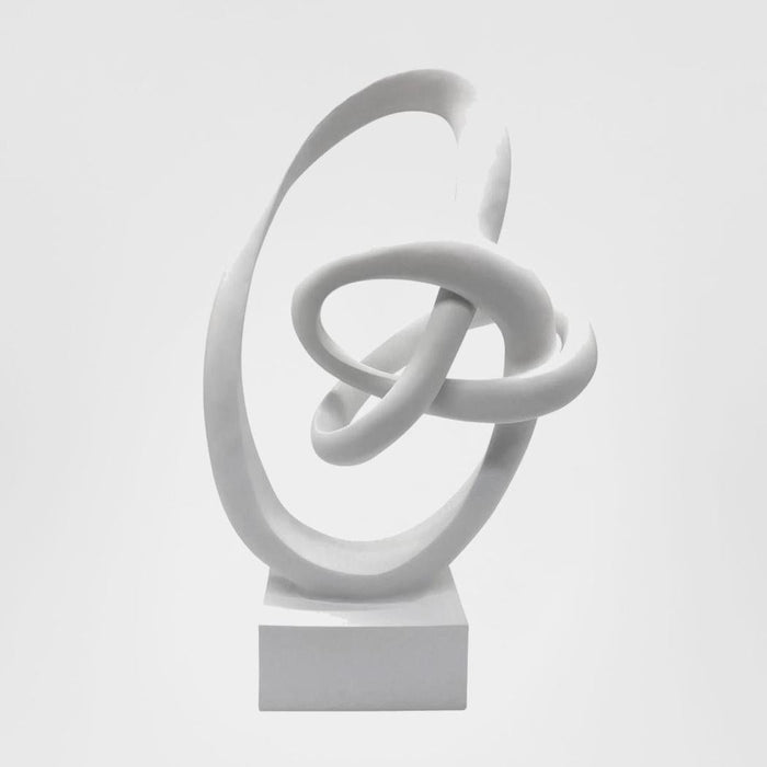 Sana Abstract Sculpture White