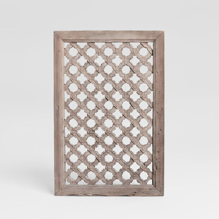 Yunnan Pine 120 Year Old Wooden Cross Panel