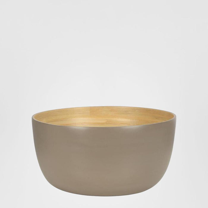 Blana Deep Bamboo Bowl Grey 2 pcs