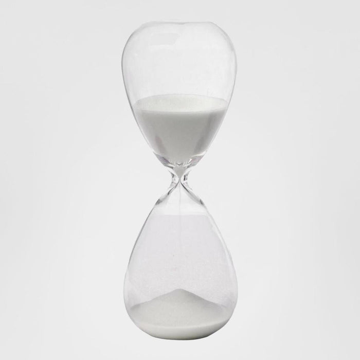 Tempus Sand Hourglass White